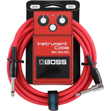 Cable Boss Bic-10a-rd Para Instrumento Plug A Plug L 3m Rojo